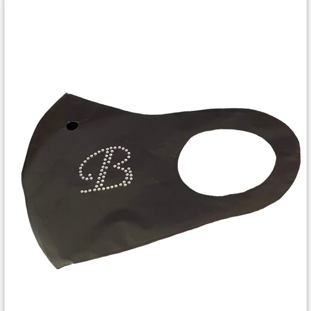 New Women Letter Diamonds Face
Mask with
Rhinestone Letter B New in Package